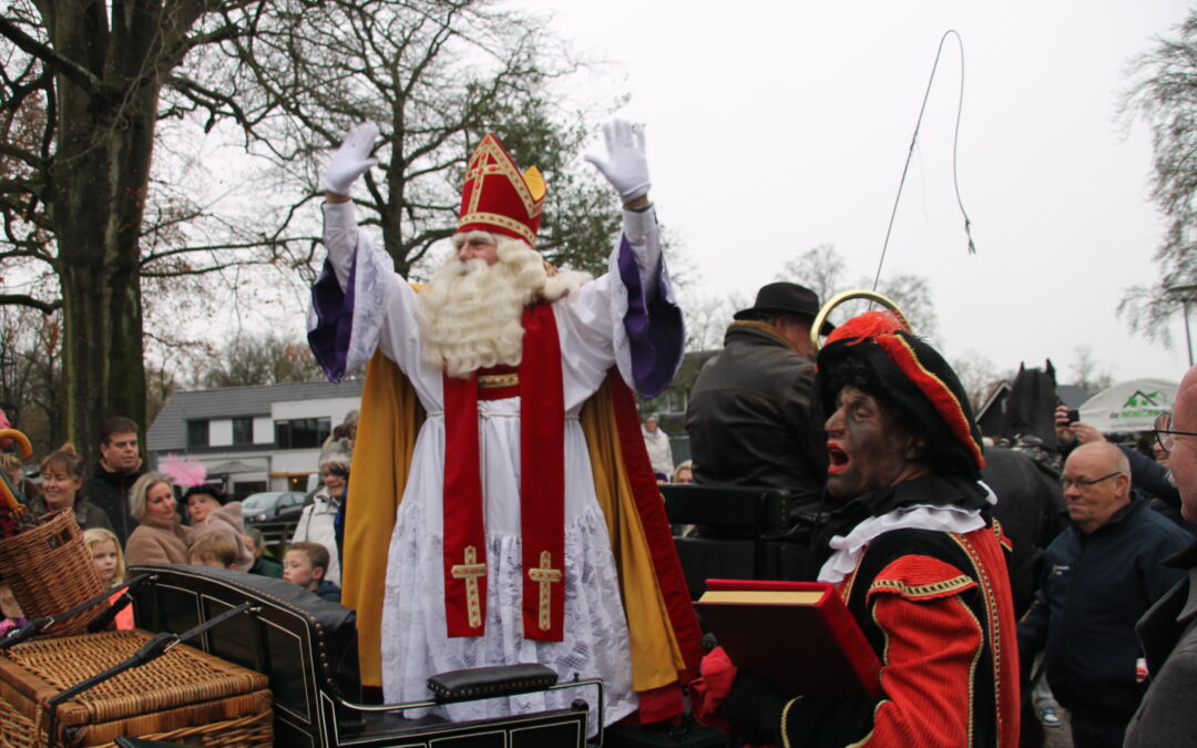 Sinterklaas blij met aankomst in Norg